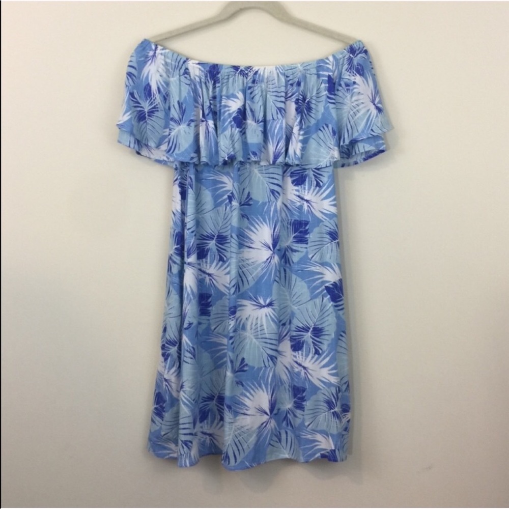'So Tropical' Off Shoulder Dress - Picture 3 of 8